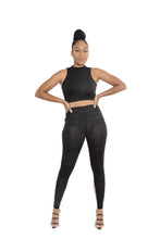 Cargar imagen en el visor de la galería, DeCalysh SexyInBlack Top And Leggings
