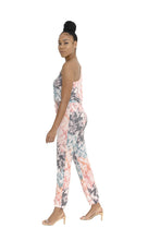 Load image into Gallery viewer, DeCalysh SoRelaxed Cotton Candy Multicolor Jumpsuit With Mask
