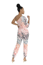 Cargar imagen en el visor de la galería, DeCalysh SoRelaxed Cotton Candy Multicolor Jumpsuit With Mask
