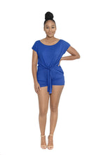 Load image into Gallery viewer, DeCalysh SoPretty Royal Blue Shorts Set
