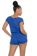 Cargar imagen en el visor de la galería, DeCalysh SoPretty Royal Blue Shorts Set
