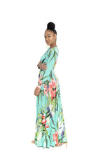 Load image into Gallery viewer, DeCalysh SceneStealer Mint Floral Dress
