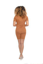 Load image into Gallery viewer, DeCalysh SoPretty Cognac Shorts Set With Mask
